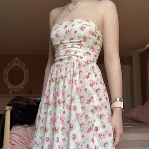 Abercrombie kids strapless dress